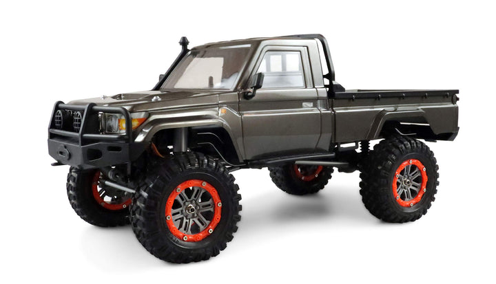 Amewi 22433 AMXRock RCX10B Scale Crawler Pick-Up 1:10, RTR grau