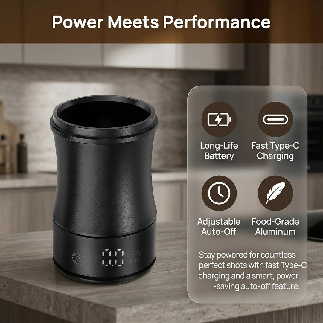 Digitale Dosierbecher Kaffeewaage Becher mit 500/0,1g Hochpräzision, USB-C Aufladbare Espressowaage