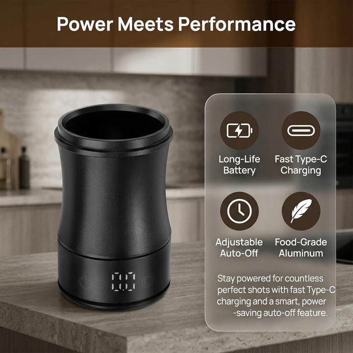 Digitale Dosierbecher Kaffeewaage Becher mit 500/0,1g Hochpräzision, USB-C Aufladbare Espressowaage