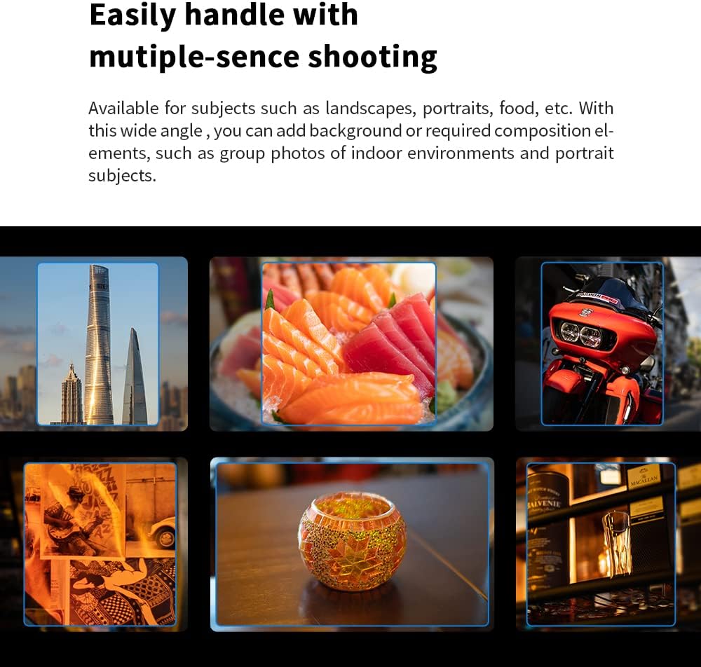 7artisans 25 mm F0.95 Weitwinkel-Blende, manueller Fokus, Fester Objektiv, APS-C für Sony E-Mount sp