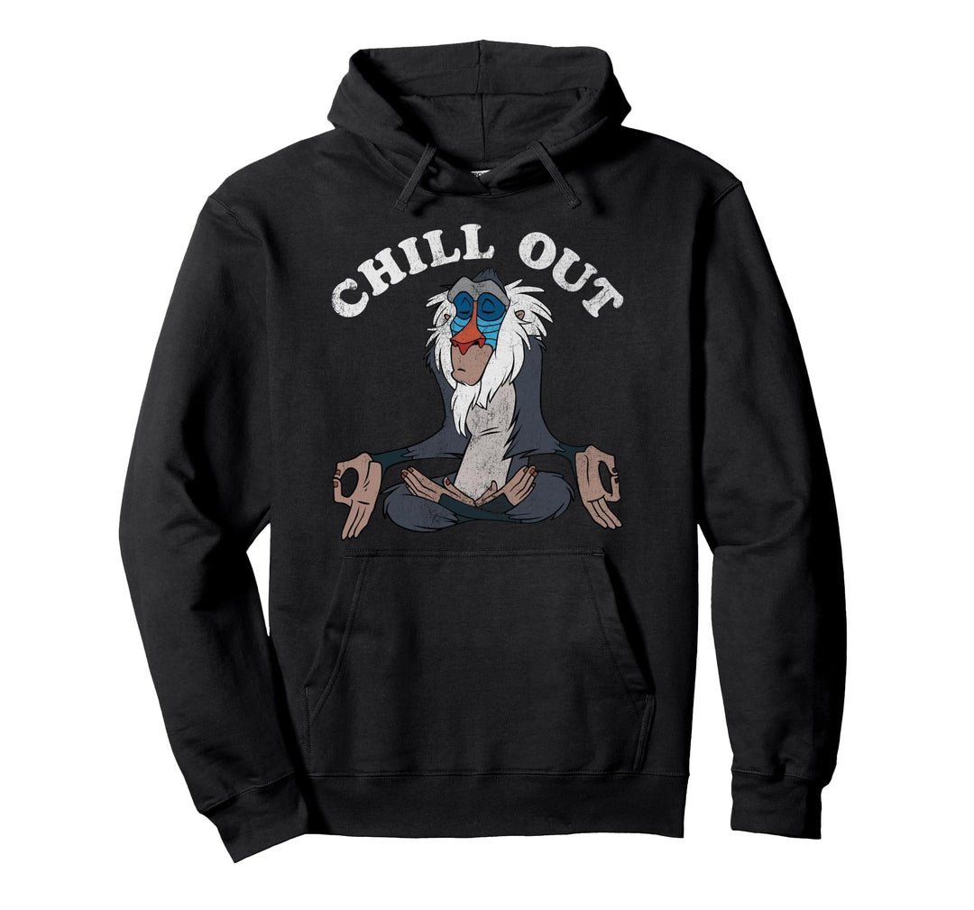 Disney The Lion King Rafiki Chill Out Portrait Pullover Hoodie