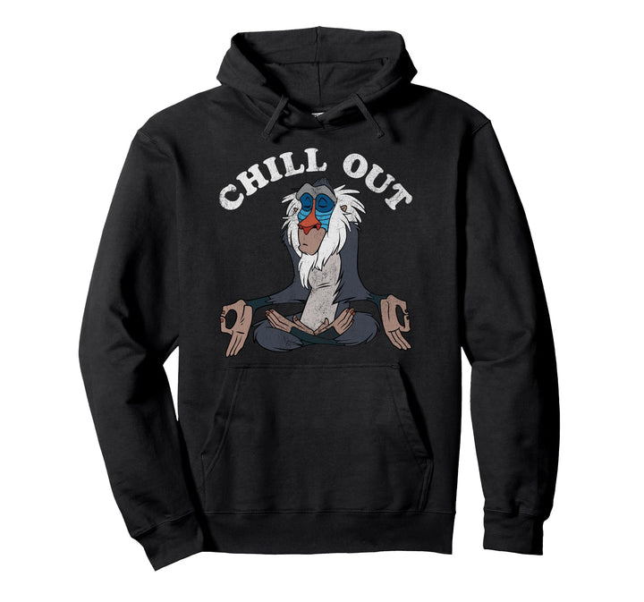 Disney The Lion King Rafiki Chill Out Portrait Pullover Hoodie