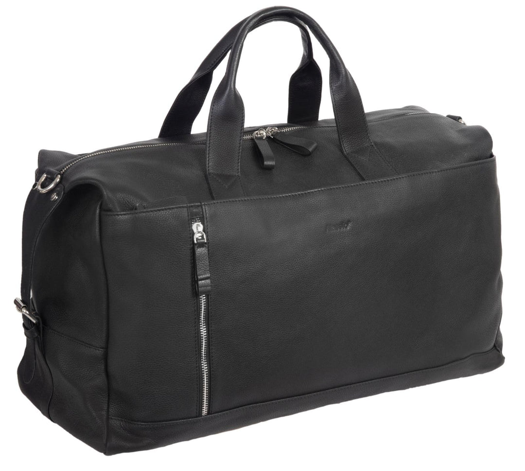 Alassio 47033 - Weekender Toro, Reisetasche für Damen und Herren aus Echtleder, Multifunktion Umhäng