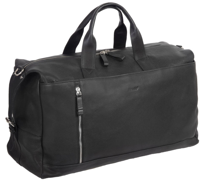 Alassio 47033 - Weekender Toro, Reisetasche für Damen und Herren aus Echtleder, Multifunktion Umhäng
