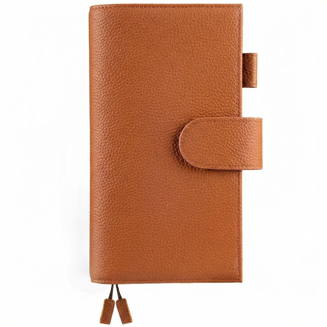 Ox Knight Leder-Schutzhülle für Hobonichi Weeks/Weeks Mega – mit Stiftschlaufe, Kartenfächern, Rücke
