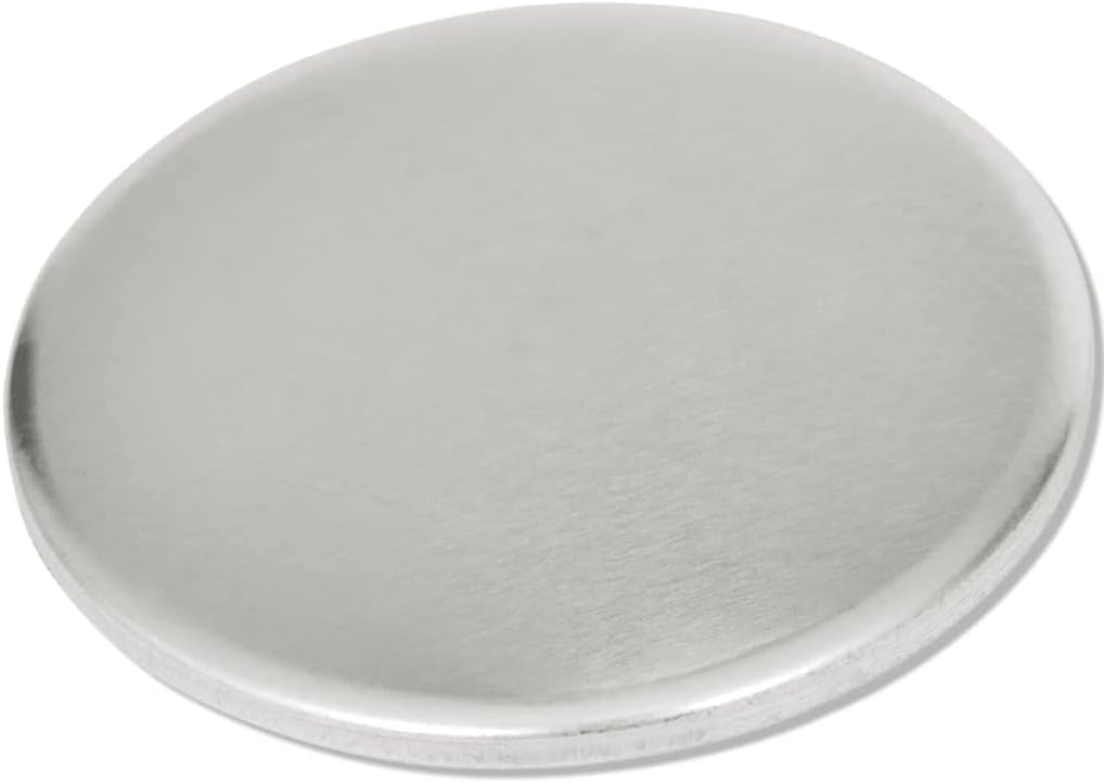 vidaXL 500x Buttonrohlinge 44mm Buttons Rohlinge Buttonmaschine Ansteckbuttons 44 mm, 44 mm