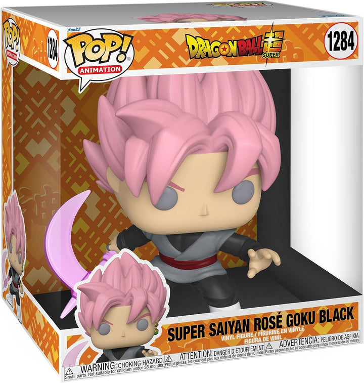 Funko Pop! Jumbo: DBS - Goku - Transluzent Scythe - Dragon Ball Super - Vinyl-Sammelfigur - Geschenk