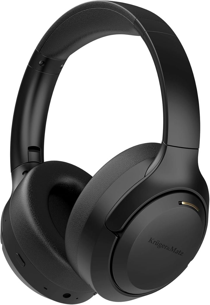 Krüger&Matz Drahtlose Ohrhörer mit ANC F8A Eingebautes Bluetooth Mikrofon 5.4 Schwarz