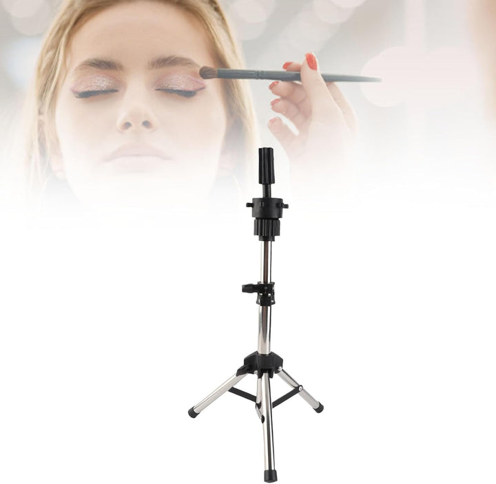 FILFEEL Perücke Kopf Stand, Friseur Trainingskopf Halter Justierbares Salon Modell Mannequinkopf Sta