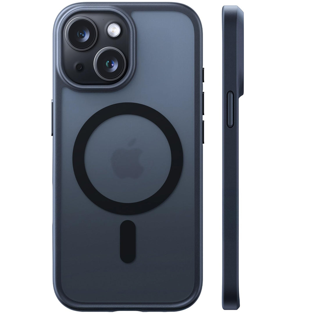 TORRAS Guardian-Mag für iPhone 15 Hülle für MagSafe (Zertifizierte Magnetkraft und Schutzkraft) Matt