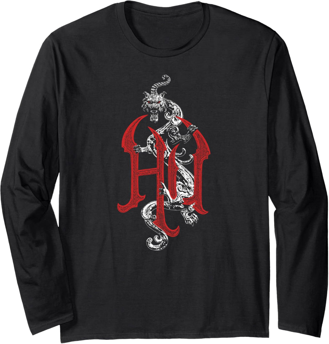 The Hu – Snow Logo Red Langarmshirt