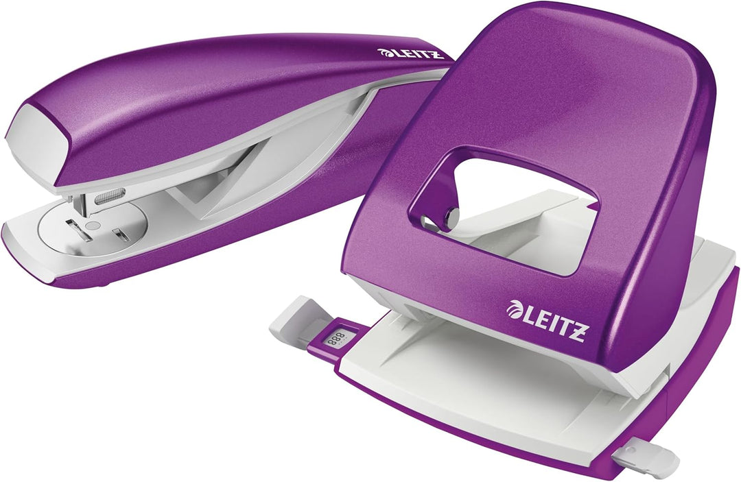 Leitz WOW Schreibtisch Accessoires (Violett, Komplett - Set) Komplett - Set Violett, Komplett - Set