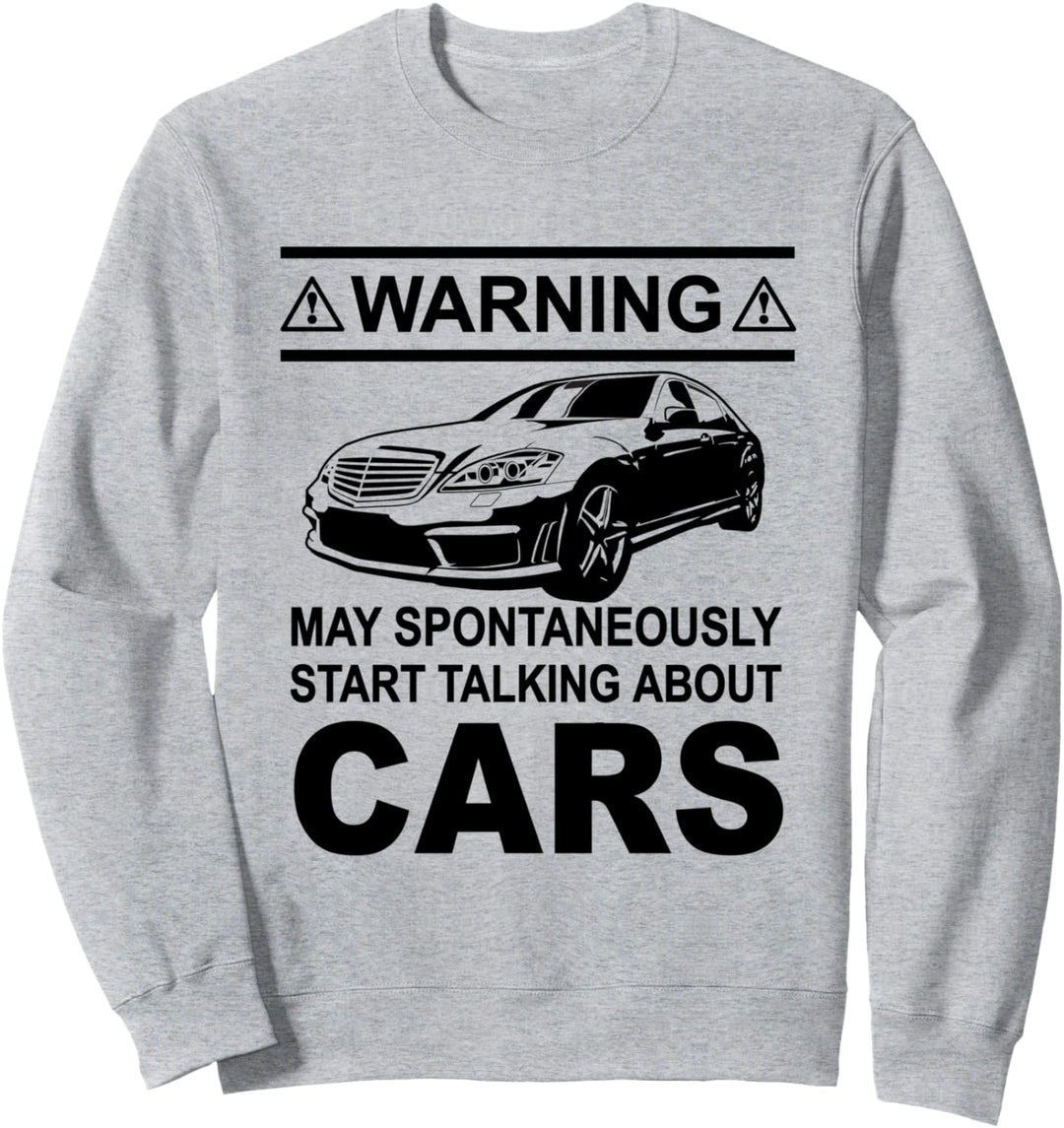 Funny Car Cars Engineer Mechanic Lovers-Men Teens Boys Sweatshirt