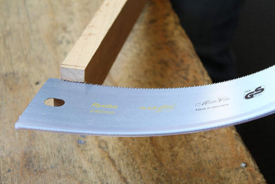 Augusta Japansäge Ryoba 250 mm traditionelle Form für tiefe bündige Schnitte fein und grob, 44021