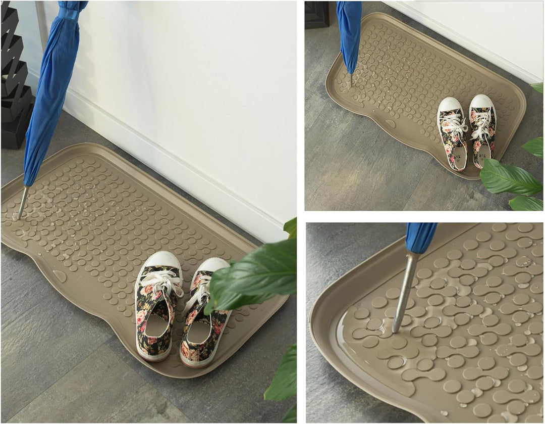 Duftende Schuhabtropfschale | 40 x 72 cm | Schuhmatte | Schuhablage | Schuhunterlage | Abtropfschale