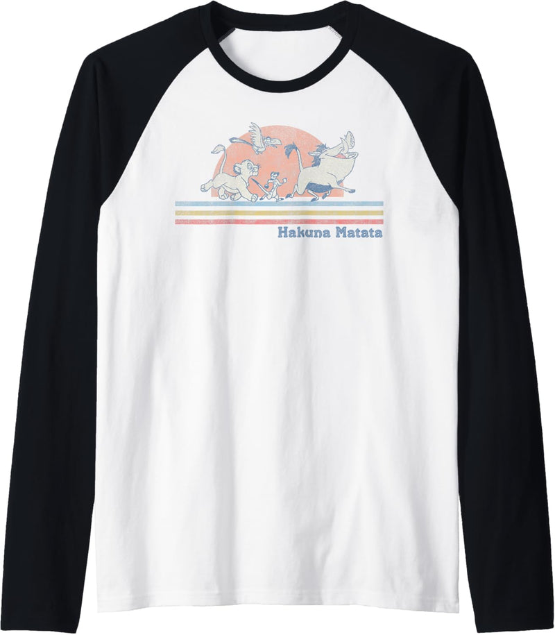 Disney The Lion King Hakuna Matata Retro Raglan