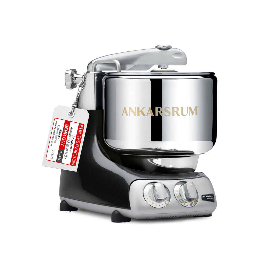 ANKARSRUM AKR AKM 6230 BD Assistent Original-AKM6230 Kitchen machine-Black Diamond, Aluminium, 7 lit