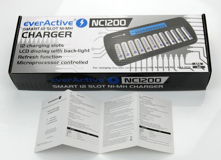 Processor Charger EverActive AAA/AA NC-1200