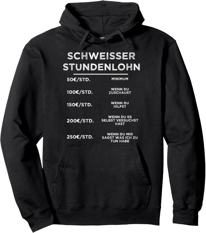 Schweisser Beruf Lustig Spruch Geschenk Pullover Hoodie