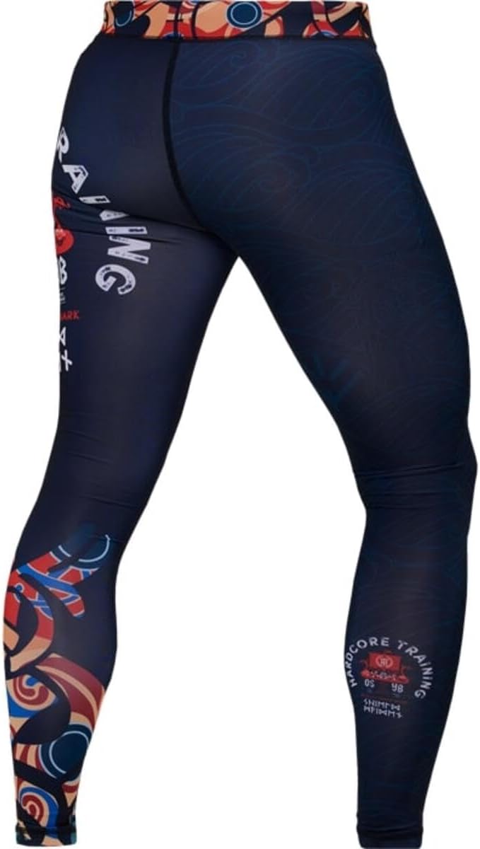 Hardcore Training Herren Compression Pants Kompressionshose Leggings Sportkleidung Grappling MMA Kam