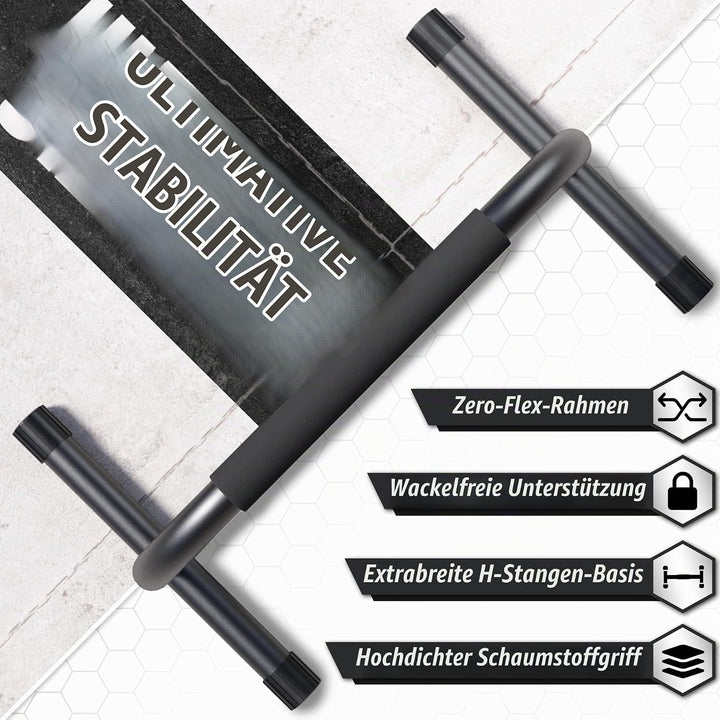 Lebert Fitness Parallettes - Calisthenics Equipment ✓ Dip Station ✓ Push Up Stand Bar ✓ Bodyweight E