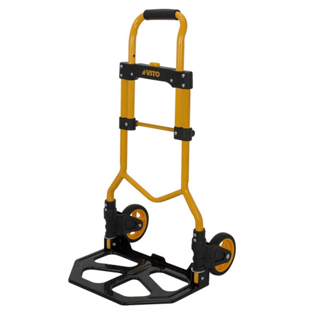 VITO Faltbare Sackkarre | 80kg Tragkraft | Handkarre zum klappen - Transportkarre | klappbar | Tragk