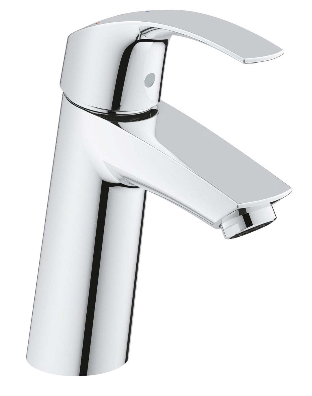 GROHE Eurosmart | Badarmatur - Waschtischarmatur | glatter Körper, M-Size | 2339510E, Silber M glatt