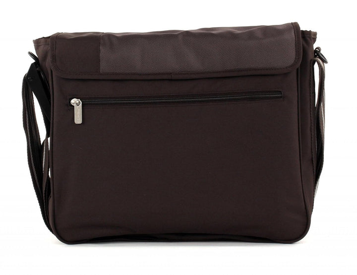 LÄSSIG Baby Wickeltasche Babytasche Stylische Umhängetasche inkl. Wickelzubehör/ Casual Messenger Ba