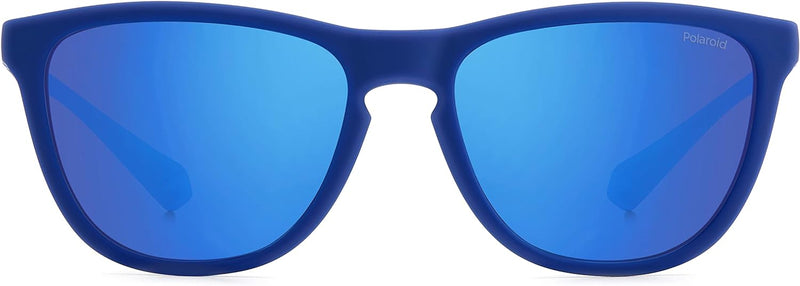 Polaroid Unisex Sunglasses 56 Zx9/5x Blue Azure, 56 Zx9/5x Blue Azure