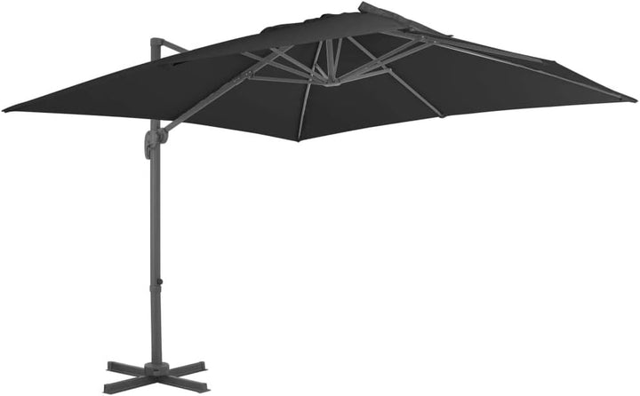 Tidyard Ampelschirm Sonnenschirm mit Aluminium-Mast Gartenschirm | Balkonschirm Terrassenschirm | So
