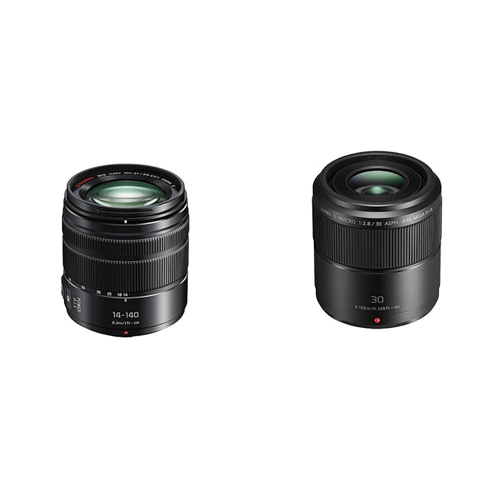 Panasonic H-FSA14140E Superzoom Objektiv LUMIX G (14-140mm (KB), Staubschutz, Spritzwasserschutz, F3