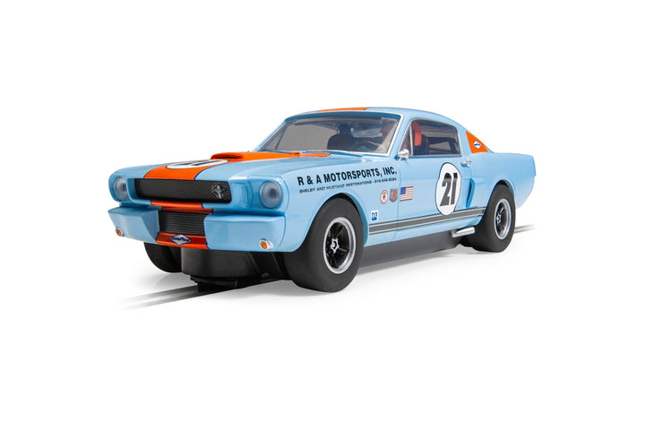 Scalextric C4570 Shelby GT350 – Gulf Edition Slot Car Shelby GT350 - Gulf Edition, Shelby GT350 - Gu