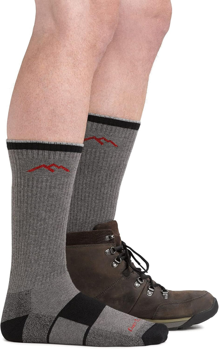Darn Tough FBA_1933-gryblk-l Herren Gepolsterte Socken L Grün, L Gr&#xFC;n