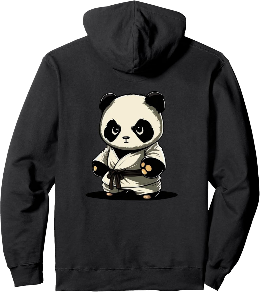 Japan Judo Panda - Niedlicher Kampfsport Judoka Panda Pullover Hoodie