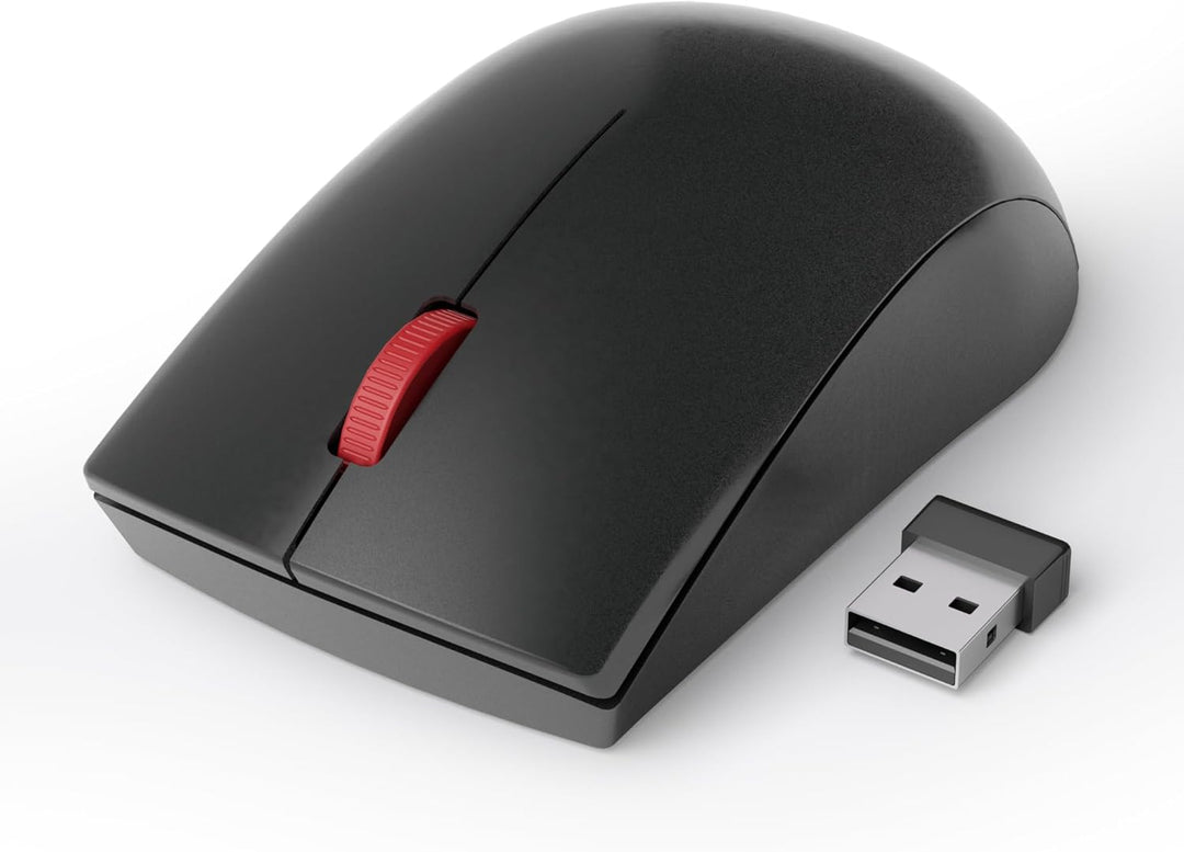 Lenovo Kabellose Maus WL150,Bluetooth maus mit USB-Empfänger,1000 DPI,Ergonomische für Links- & Rech