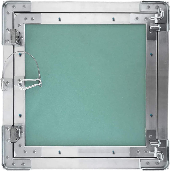 Upmann 22265 Revisonsklappe Alu ECO-FLEX 600x400mm mit 12,5mm Gipskarton-Einlage, Aluminium