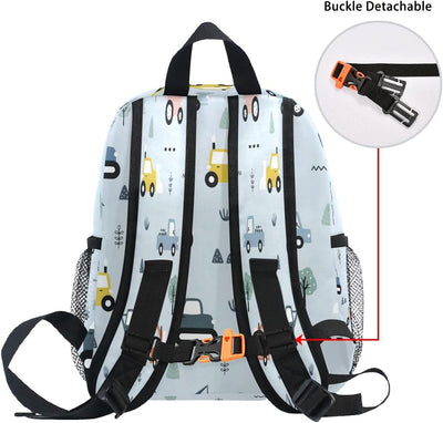 Auto Taxi Rucksack, Kleinkind Rucksack Vorschultasche Kindergarten Schultasche Kindergarten Reisetas