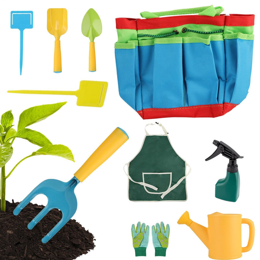 Kinder-Garten-Set Kleine Schürze | Kinder Gartenset Geeignet Für Und Mädchen, , Sand, Outdoor, Somme
