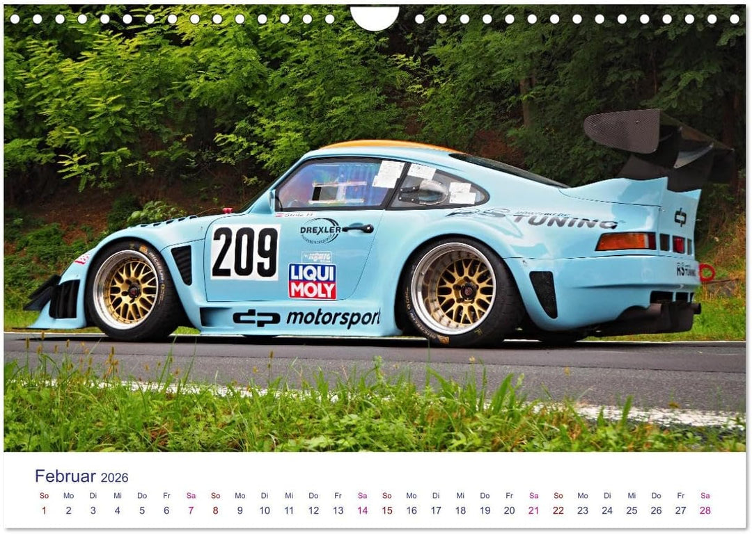 Rally Ikonen (Wandkalender 2026 DIN A4 quer), CALVENDO Monatskalender: Autos die Rallygeschichte sch