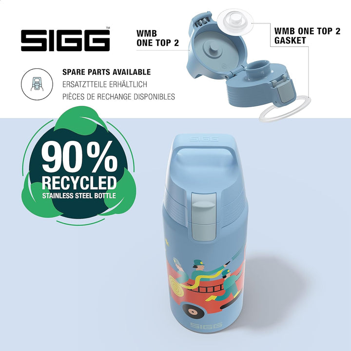 Sigg - Isolierte Trinkflasche Kinder - Shield Therm ONE - Für Kohlensäurehaltige Getränke Geeignet -