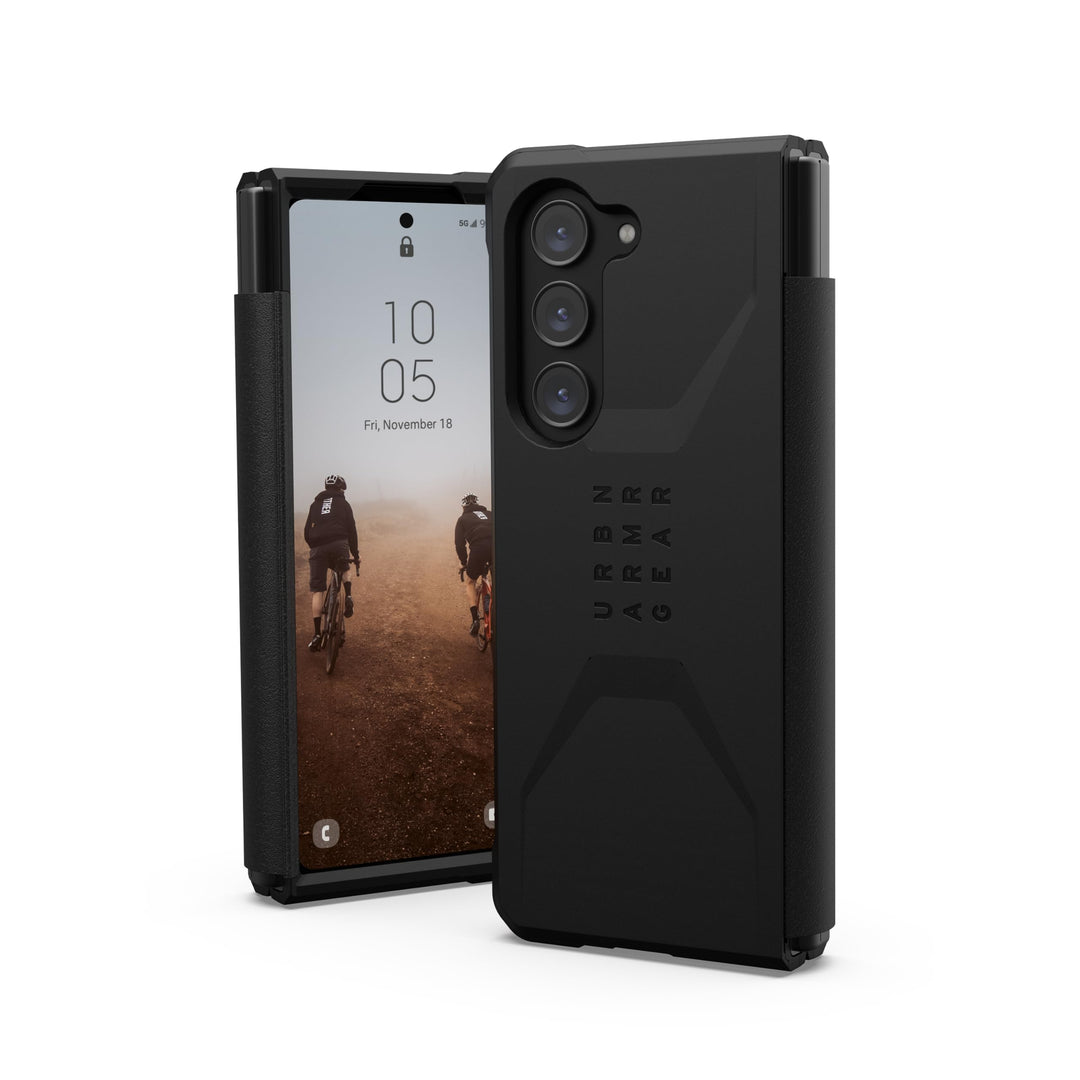 URBAN ARMOR GEAR Civilian Schutzhülle für das Samsung Galaxy Z Fold 5 Hülle [Offiziell Designed for