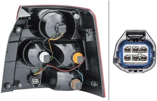 HELLA 2VP 238 023-151 Heckleuchte - Glühlampe - links - für u.a. Range Rover Sport (L320), Links
