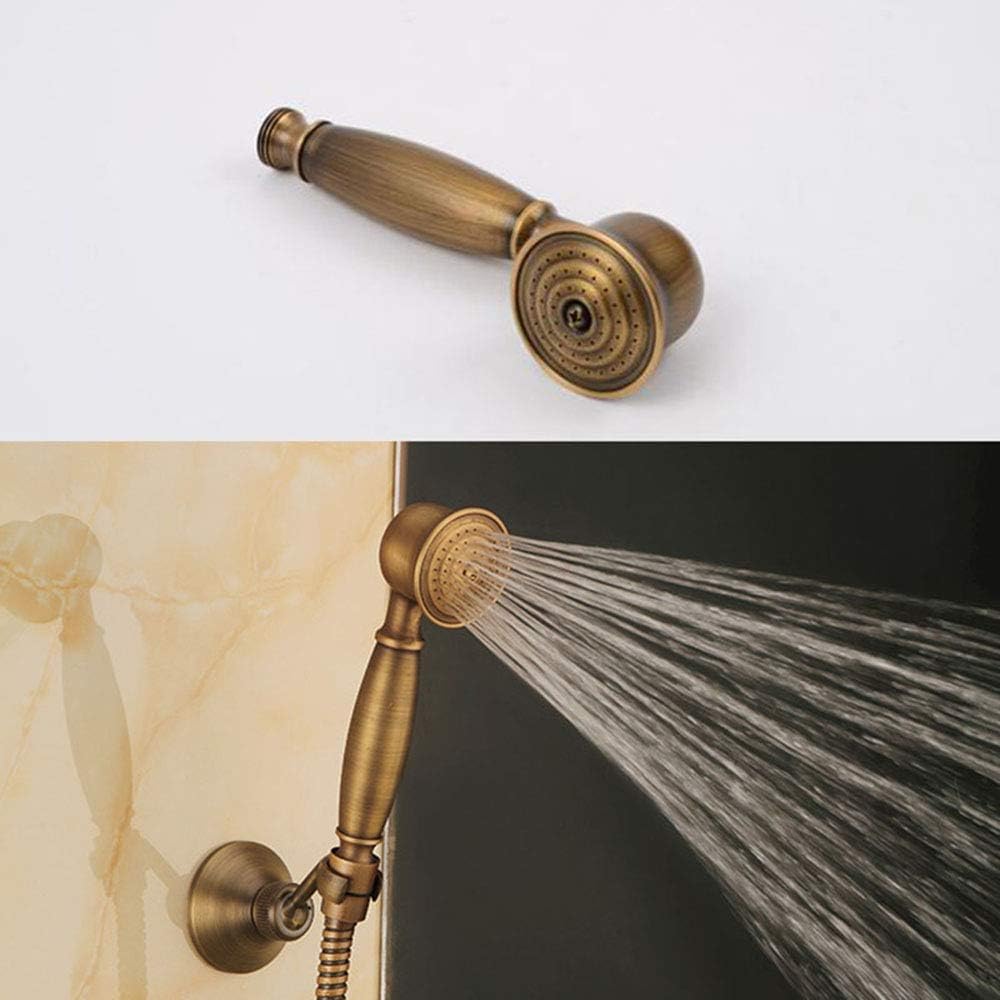 HomeLava Badewannenarmatur Wannenarmatur Retro Messing Badewanne Mischbatterie mit Handbrause und ma