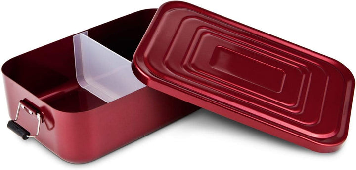 ROMINOX Geschenkartikel Lunchbox // Quadra verschiedene Varianten – hochwertige Aluminium Aufbewahru