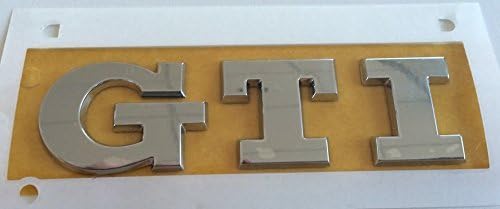 Original Volkswagen Schriftzug GTI Heck Logo Emblem - Volkswagen 5G0 853 675 Q