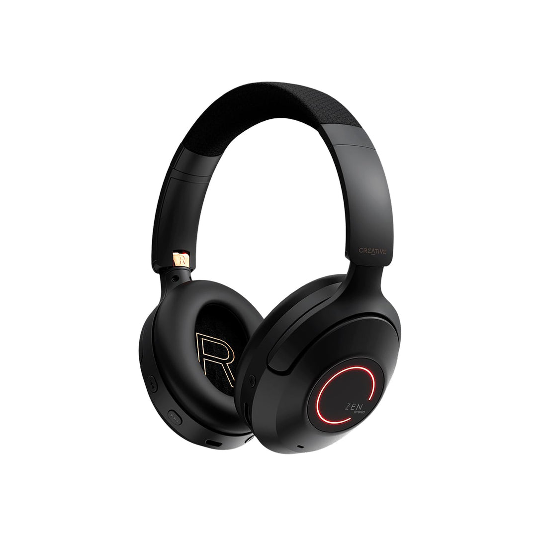 Creative - Zen Hybrid Pro Wireless Over-Ear Headphones ANC - Black