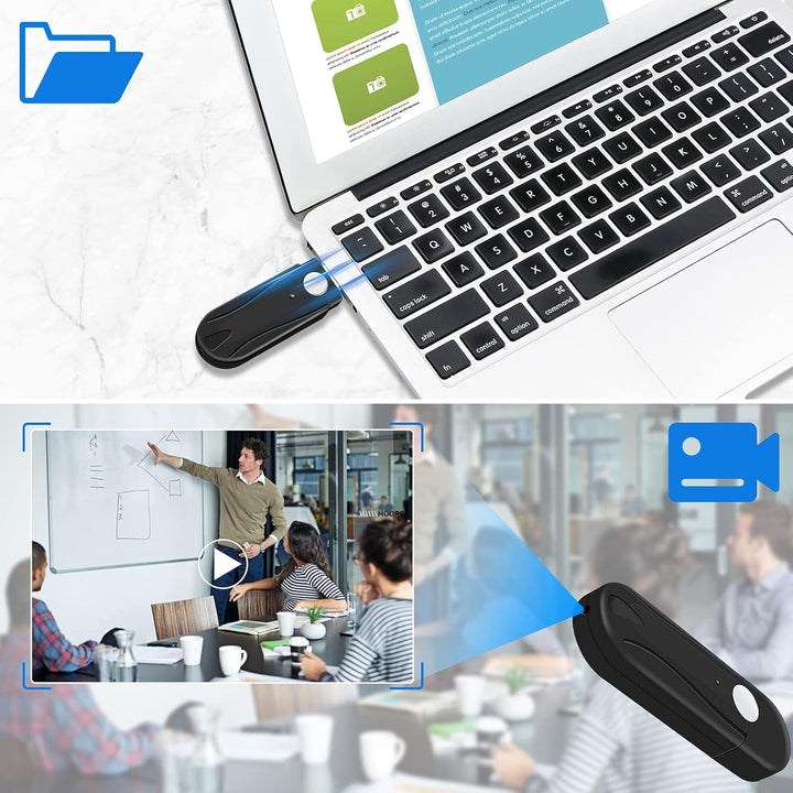 Tragbare Kamera HD 1080P, Tragbare Kleine Kamera innen und Outdoor, Micro Bodycamera für Full-HD-Vid