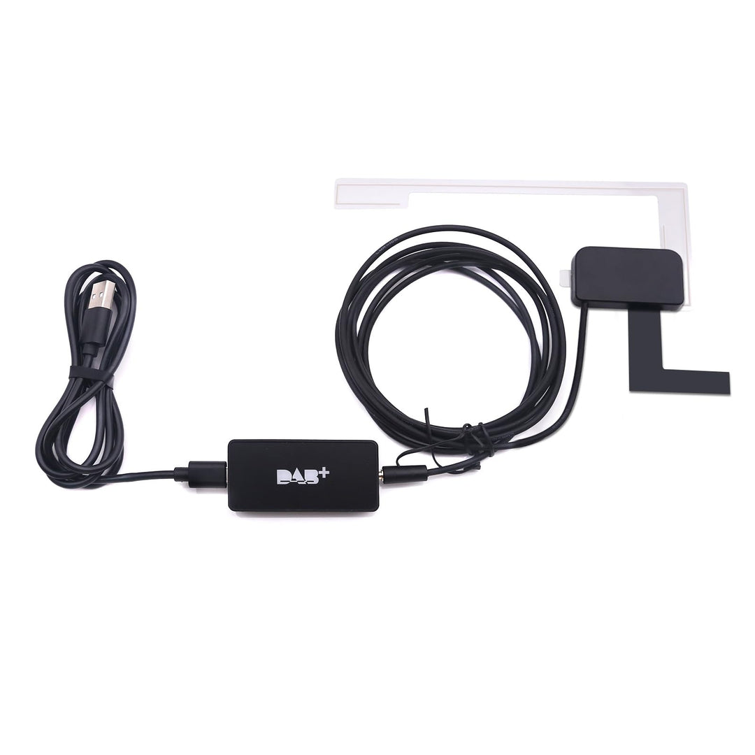 NVGOTEV Digital Audio Broadcast DAB DAB und Box Radio Receiver, Adapter mit Antenne für Android Syst