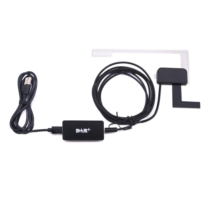NVGOTEV Digital Audio Broadcast DAB DAB und Box Radio Receiver, Adapter mit Antenne für Android Syst