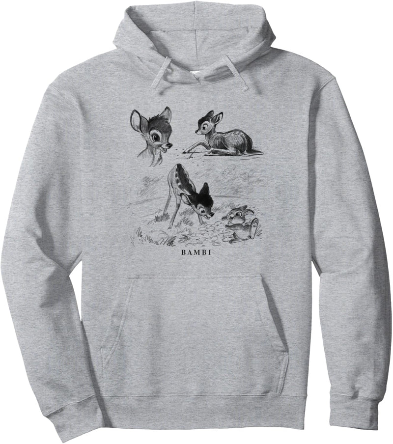 Disney Bambi and Thumper Sketches Pullover Hoodie